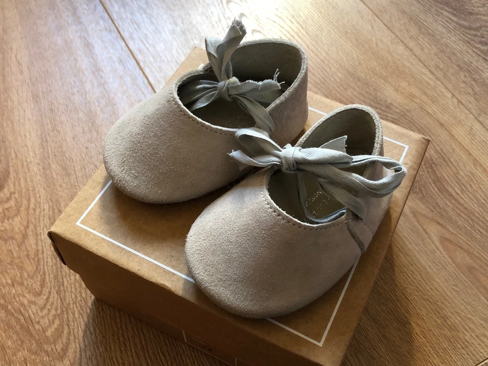 SHOES LE PETIT Menorca - Baby Lolitas Humo - Zapatillas de bebé - Talla 17 - Imagen 2 de 4