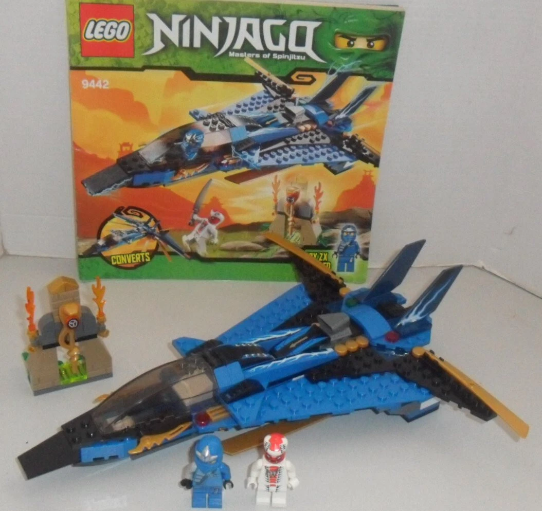 Lego Ninjago 9442 Jays Storm Fighter with Instructions No Box eBay