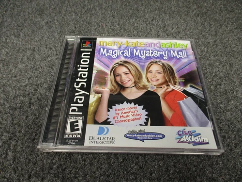 Mary-Kate and Ashley: Magical Mystery Mall (Sony Playstation  2000) CIB