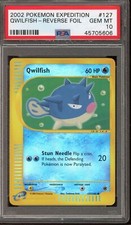 Pokemon Qwilfish Expedition Reverse Holo #127 PSA 10 Gem Mint