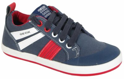 GEOX Kiwi I sneakers Canvas+Geobuck Blue/Red