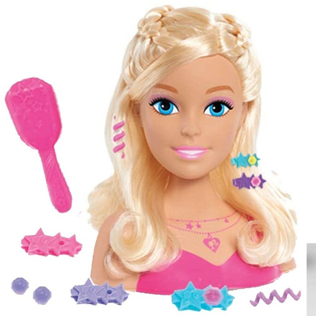 testa barbie da pettinare
