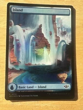 FOIL Island (0273) NM Outlaws of Thunder Junction MTG Magic the Gathering Eng