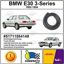 1991 BMW E30 Limousine Coupe Cabrio Gummi Kofferraum Dichtung 51711884149