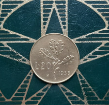 ($)    20 Lire 1958 (Ramo di Quercia) - (FDC) - REPUBBLICA ITALIANA IN LIRE -