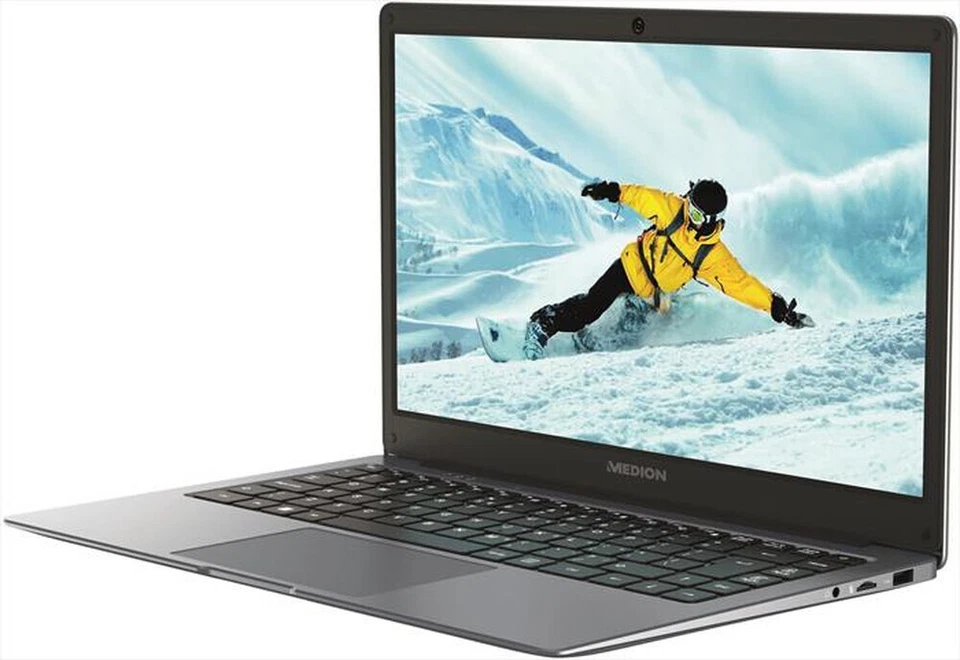 Medion Notebook 14" FHD Celeron 8/256 GB SSD Intel UHD W11 Nero E14223 MD62567 - Immagine 2 di 2