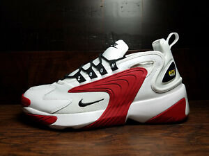 nike zoom 2k black red