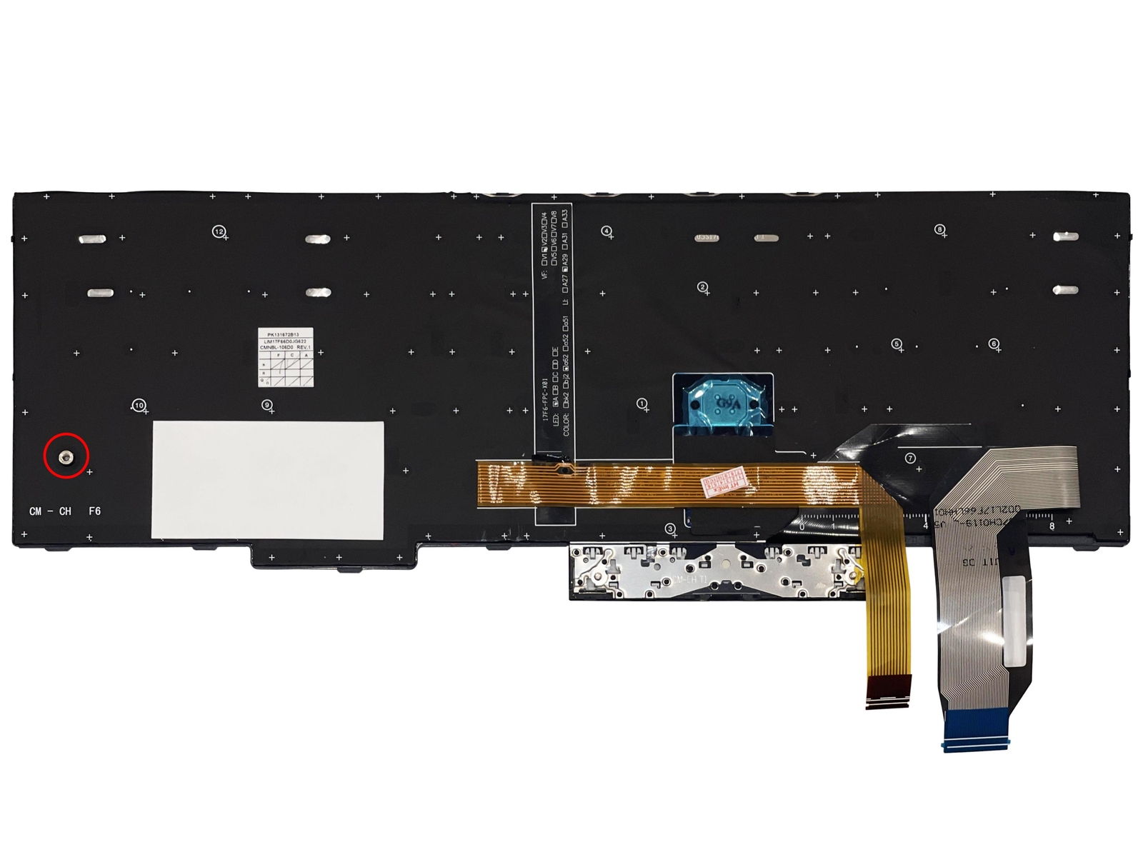 Original Lenovo ThinkPad L590 Tastatur DE Deutsch - Mit TrackPoint