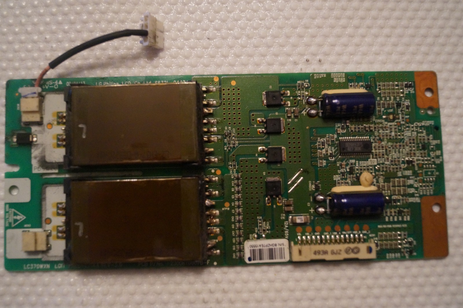 INVERTER BOARD 6632L-0493A FOR 37"" LG 37LG3000 LCD TV, SCREEN LC370WXN (SA)(A1)