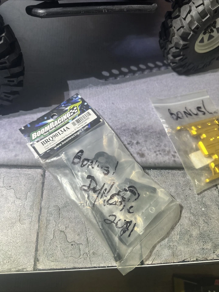 Rcsparks 1/10 “The Beast 2” Axial Scx10 Signed Truck No Remote With Signed Parts - Image 2 of 4