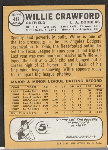1968 Topps Baseball Cards Scegli una carta a scelta 295-660 EX X-MT 1/25 Set Break - Foto 223 di 490