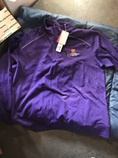 2016 National Championship Clemson Cutter & Buck Half Zip Up Jacket XXL