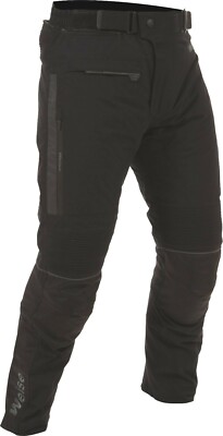 Weise Onyx Black Textile Waterproof Motorcycle Trousers NEW