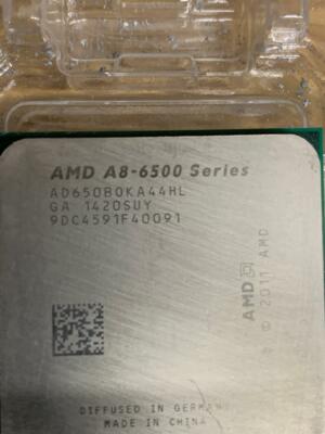 Mixed Lot of 4 AMD -A6-700 -AMD A8-8600-AMD A8-6500