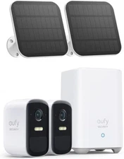 eufyCam 2C Pro Wireless Home Security System+Solar Panel 2K Camera Night Vision