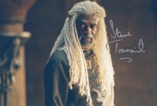 STEVE TOUSSAINT signed Autogramm 20x30cm HOUSE OF THE DRAGON in Person autograph