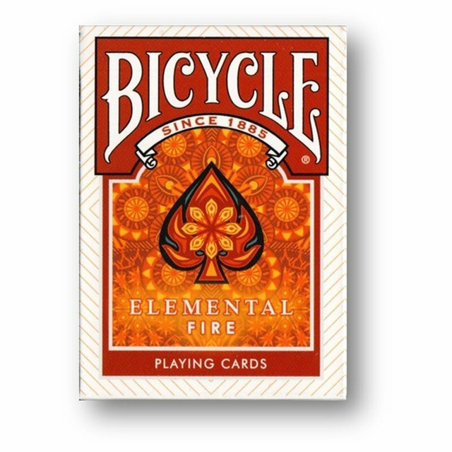 Bicycle Elemental Playing Cards Fire Edition Deck by Collectable