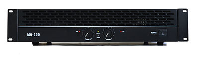 PA VERSTÄRKER SIOUX MQ 200 MKII   PROFI- ENDSTUFE  720 watt Rms  GROUND LIFT b-