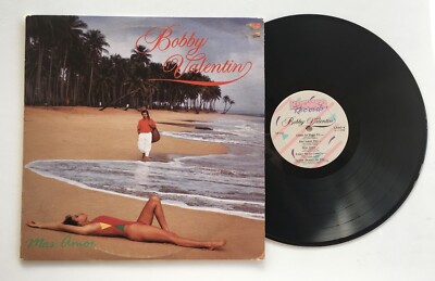 BOBBY VALENTIN - Mas Amor 1989 Bronco Records Vinyl LP Salsa; guaguanco