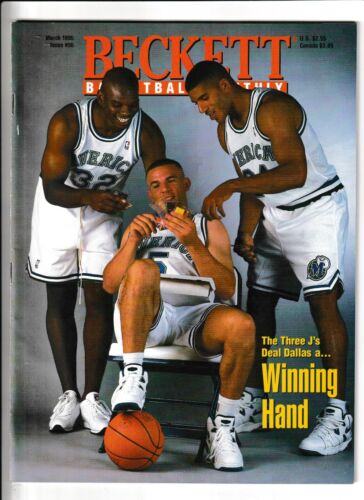 Revista mensual de baloncesto Beckett 1995 edición Jason Kidd #56 NBA HOF Mavericks - Imagen 1 de 1