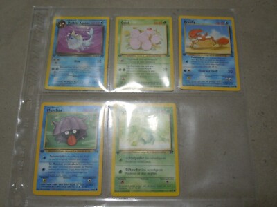 Pokémon Karten 1.Edition + Supporter