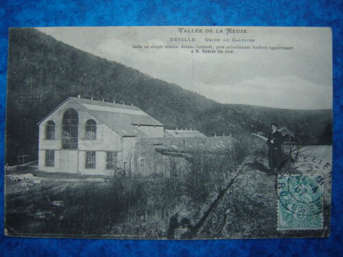 DEVILLE : Usine du Calvaire ( Simple Moulin devenu Laminoir puis.....)..VO.1907. - Picture 1 of 1
