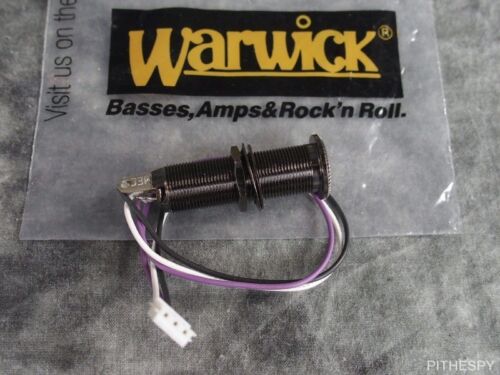 Jack estéreo de entrada Warwick negro M50100BR4 con cable pieza de guitarra SPW50100BR4 - Imagen 1 de 1