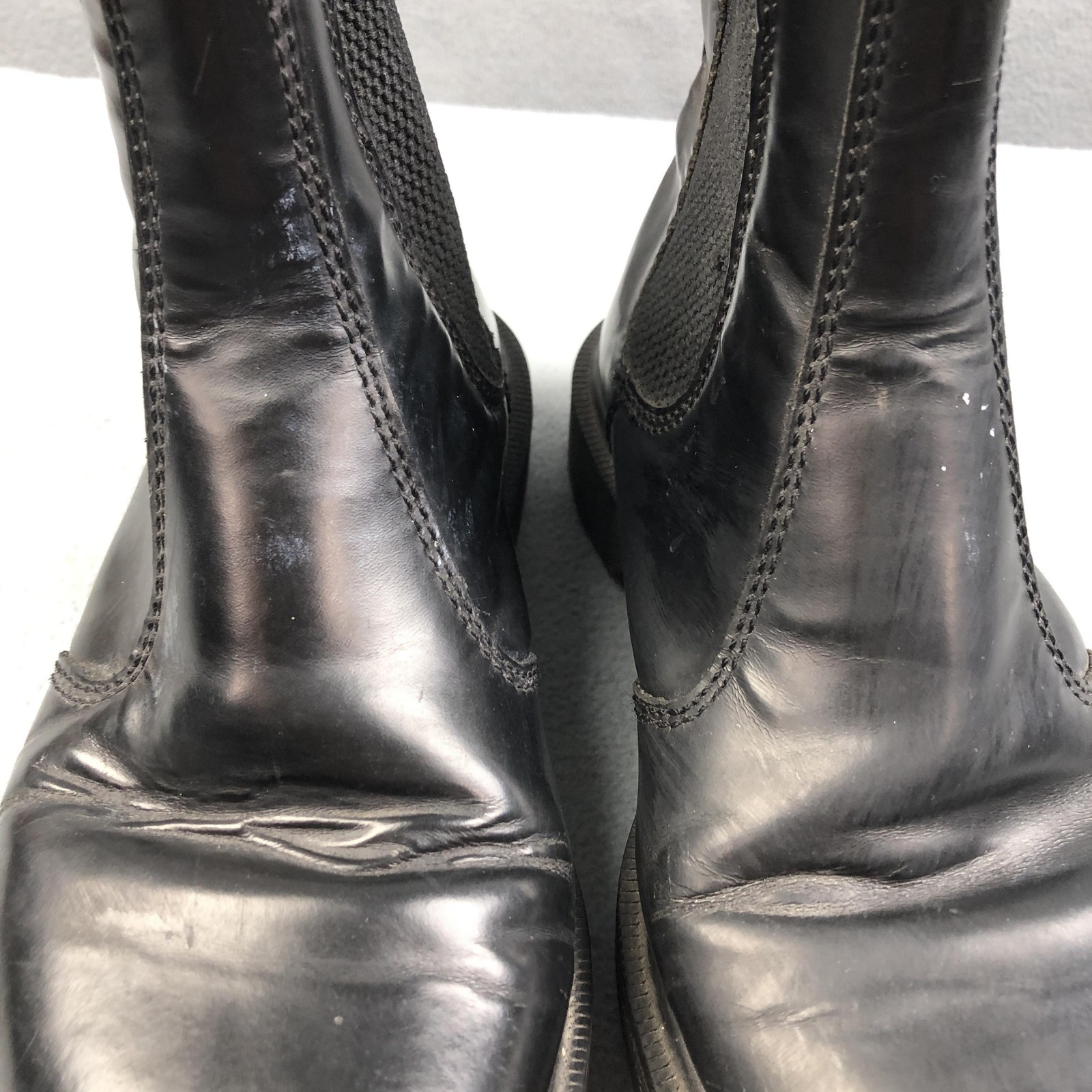 Dr Doc Martens Boots Womens size 6 Mens 5 Black Chelsea Soft Toe Shoes Leather thumbnail 4