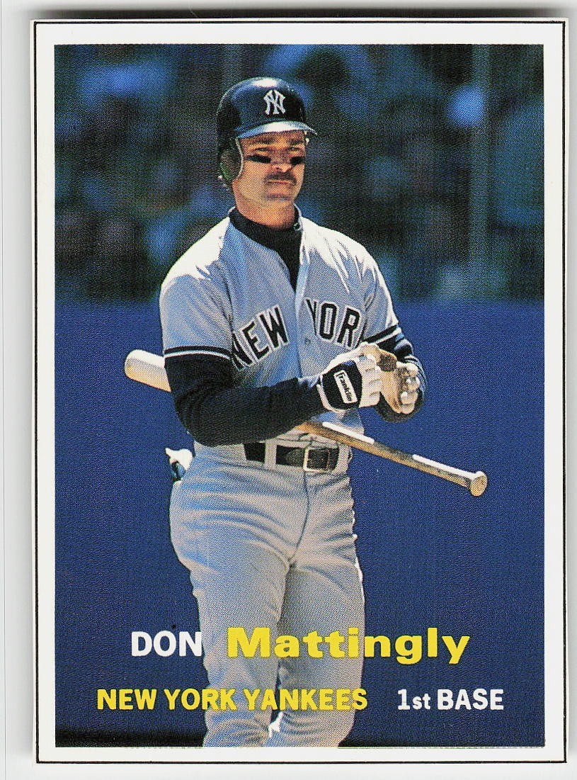 1990 SCD Baseball Card Price Guide Monthly #13 Don Mattingly BASEBALL Yankees