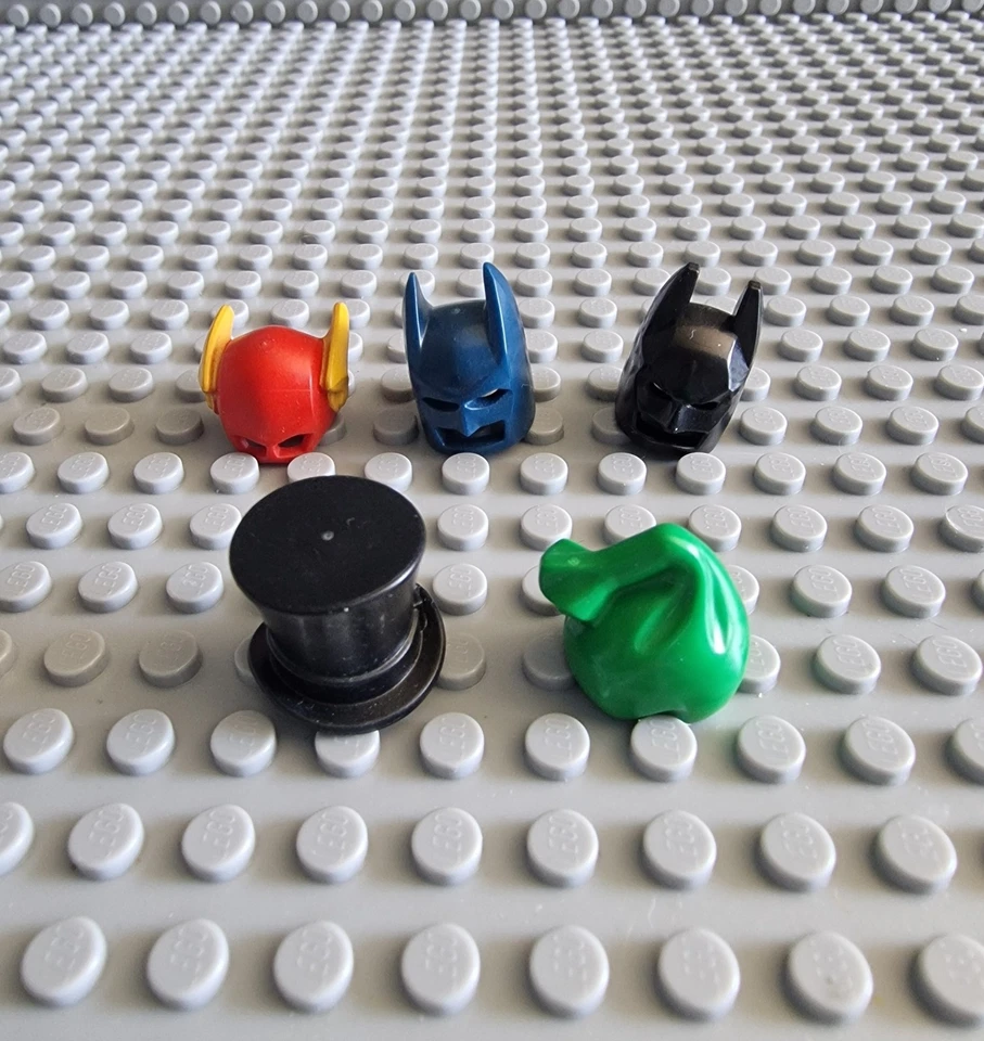 Lego Marvel Batman Flash Kopfbedeckung Zubehör Konvolut P46 - Bild 1 von 1