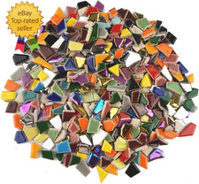 Vibrant Broken Ceramic Tiles for Crafts Mosaics,Irregular Polished China Tile Sc