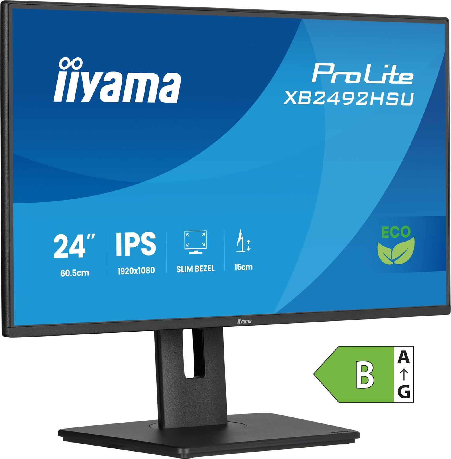 iiyama ProLite XB2492HSU-B1 computer monitor 60.5 cm (23.8"") 1920 x 1080 pixels