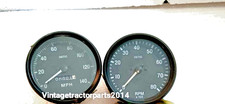 Kit Jauges Smiths 100 mm 0-140 MPH Compteur + 0-80 RPM Voltmètre Tacho BB Noir