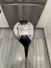 Vintage Rare Ben Hogan Apex Dynamic Black Persimmon 1 Wood, Flex 3 Steel, 43  RH