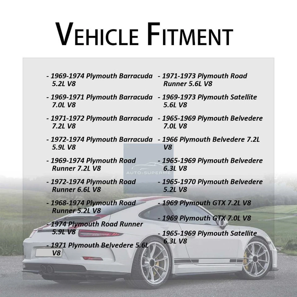 Power Steering Pump For 1966 Plymouth Belvedere 7.2L - Image 3 of 4