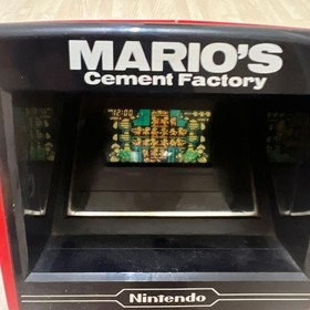 Nintendo Game & Watch Mario's Cement Factory Color Screen Tested Working