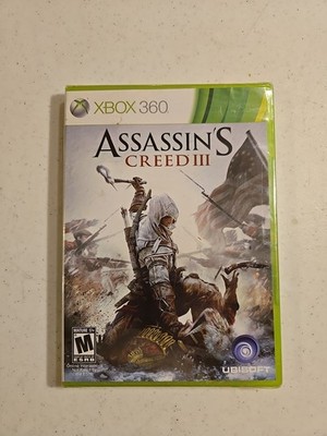 New Sealed! Assassin's Creed III Target Edition XBOX 360 Game