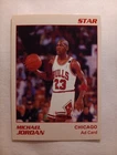 New Listing1989-91 Star Ad Card Michael Jordan White Border Red Text SSP VERY RARE Promo 🔥