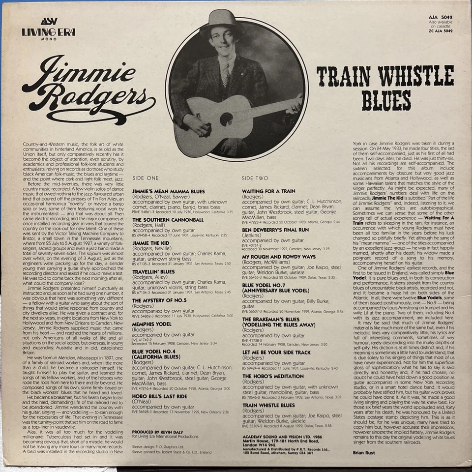 Jimmy Rogers Train Whistle Blues - Image 2 of 4