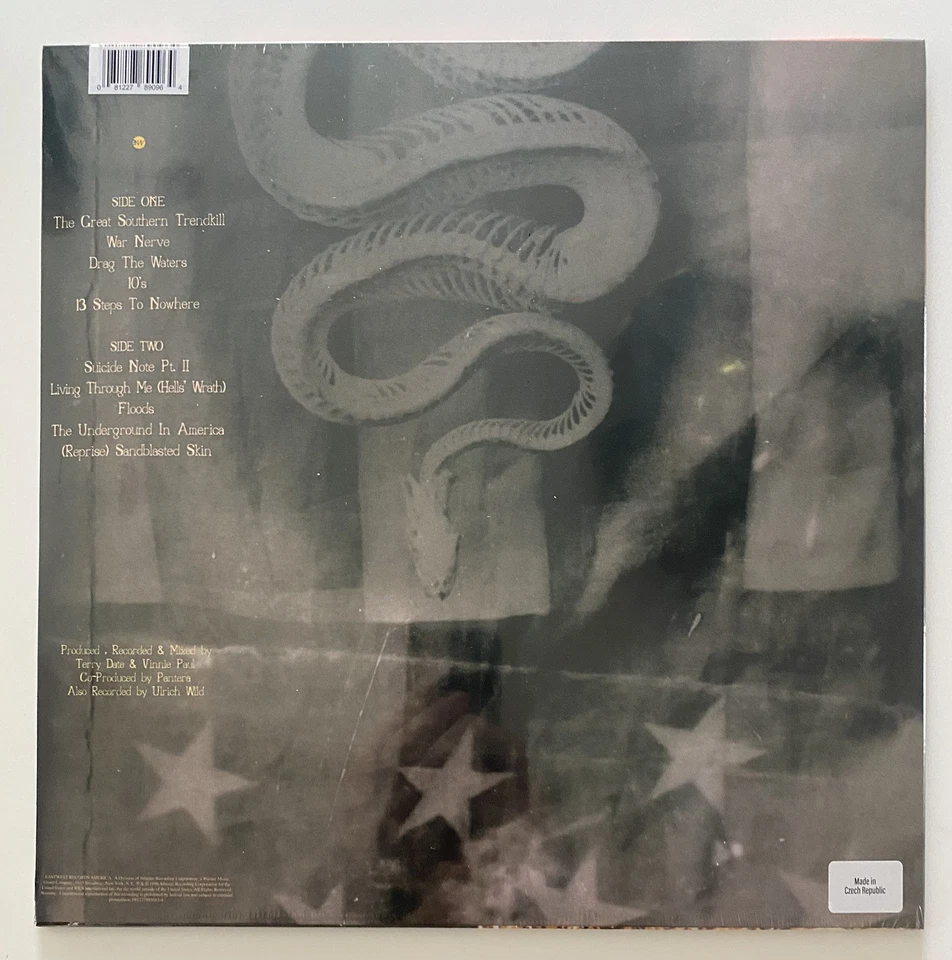 Pantera - The Great Southern Trendkill White / Orange Vinyl LP New Mint UK Stock - Image 4 of 4