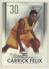 2013-14 Panini Titanium Jersey Number 9/30 Carrick Felix #130 Rookie RC 1f7d