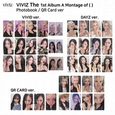 VIVIZ The 1st Album A Montage of () Photobook / QR Card ver. Photocard KPOP