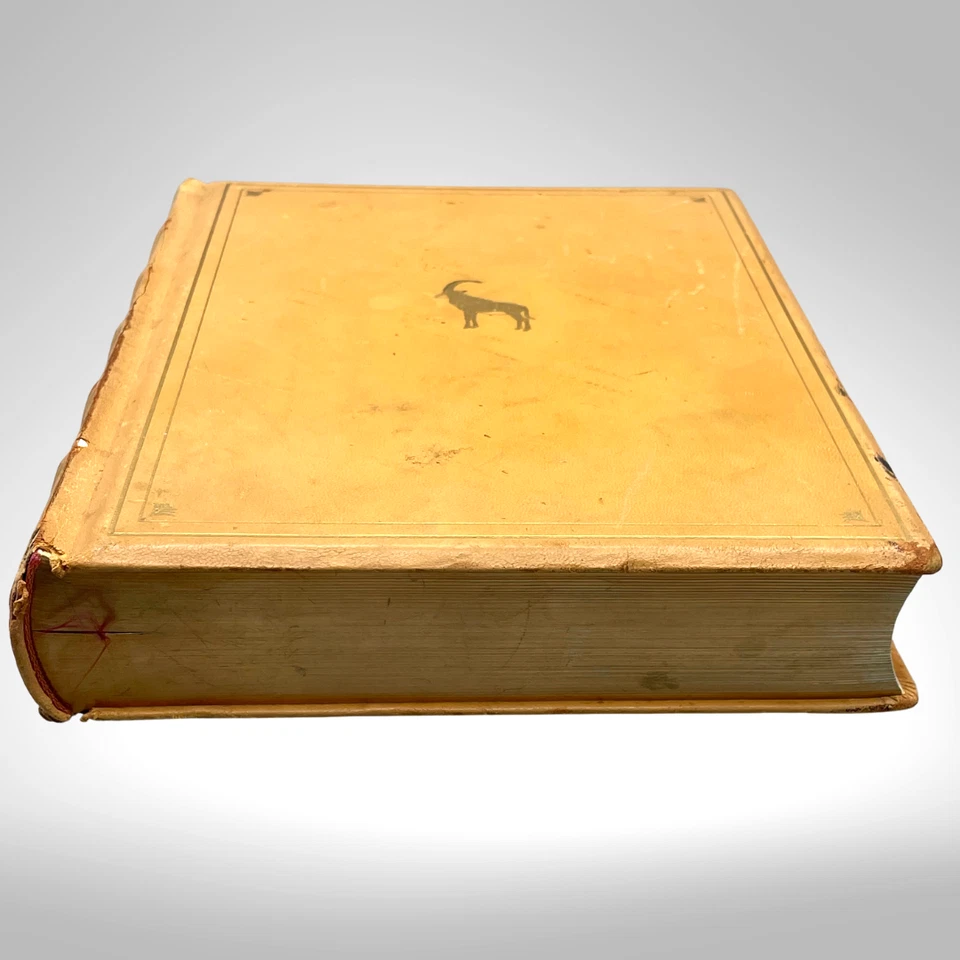 Abercrombie & Fitch 1970 Yearbook Vol II Leather Safari Calendar Wildlife Ltd Ed - Image 4 of 4