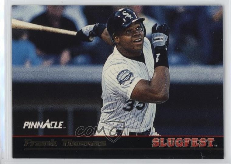 1992 Pinnacle Slugfest Frank Thomas #11 HOF n1u
