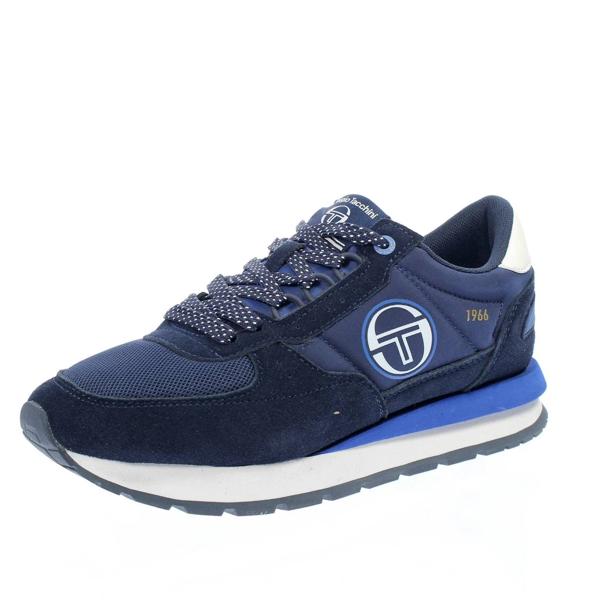 Sergio Tacchini Sneakers Uomo PANAREA Cvs, Tela, Suola In Gomma, Taglia 41, Chiusura Stringata