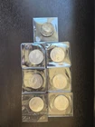 Peace (3-1922,23,&23D) and Morgan (4-1878,&88,1904,&21) dollars, total (7) coins