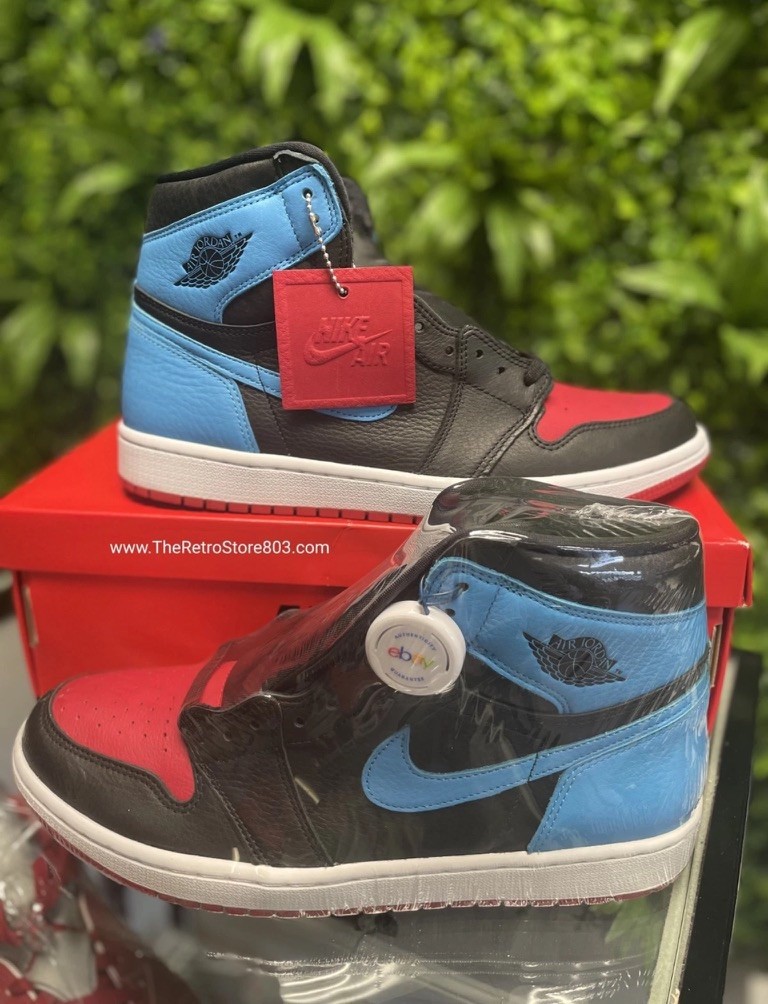 Nike Air Jordan 1 High OG‎ UNC To Chi CD0461-046 Size 6 Kids Nike Air Jordan 1 High OG UNC To Chicago 2020 CD0461-046  main image 3