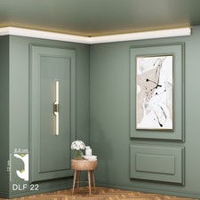 Coving Cornice Moulding Led Type Xps Material DIY, Not Plaster, DLF Models