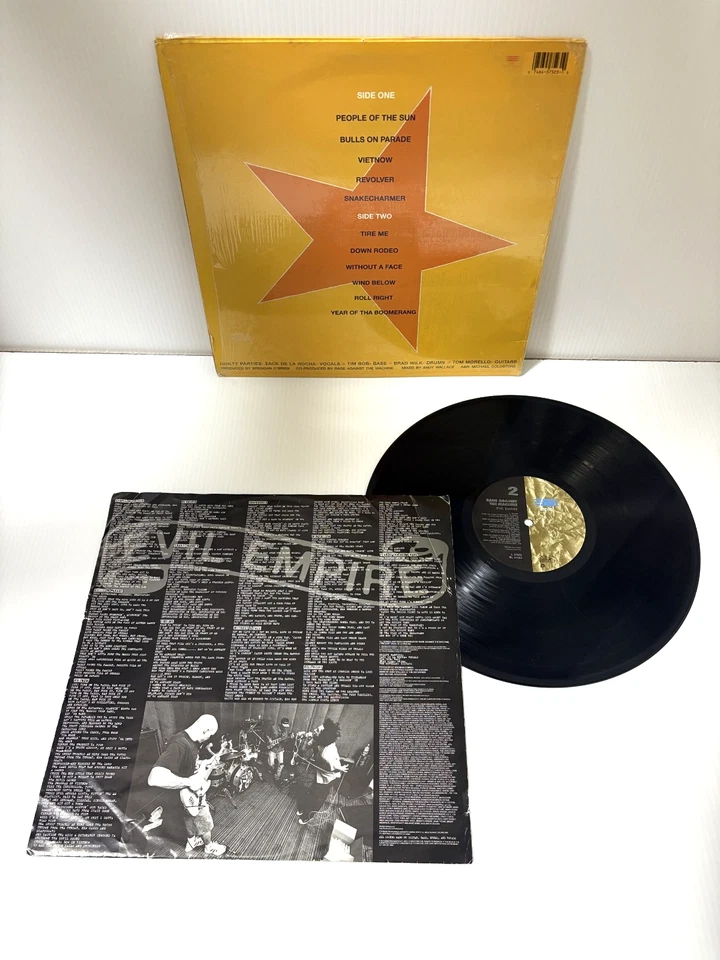 Rage Against The Machine - Evil Empire LP 1996 US ORG Korn Limp Bizkit Slipknot - Image 2 of 3