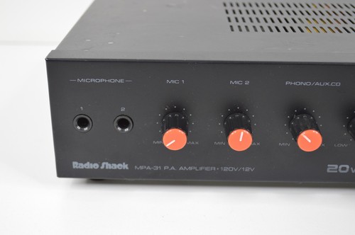 Radio Shack MPA-31 20 Watt PA Amplifier Model 32-2041 TESTED WORKS! - Picture 2 of 11